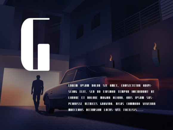 Edger Font - Preview 1