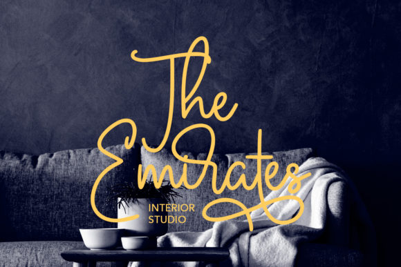 Emitensy Script Font - Preview 2