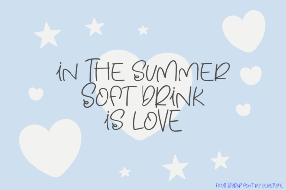 Fruit Syrup Font - Preview 3