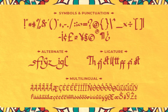King Malik Font PNG with transparent background - Preview 2