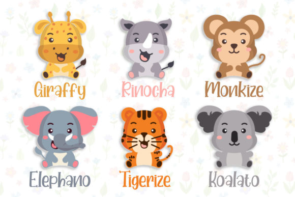 Little Koala Font PNG with transparent background - Preview 1
