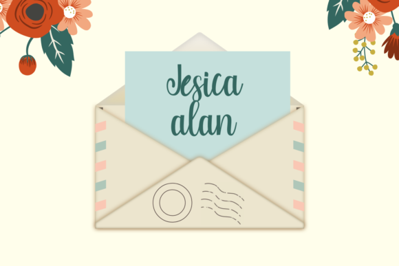 Mailynda Font PNG with transparent background - Preview 1