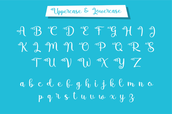 Mbak Endang Font PNG with transparent background - Preview 4