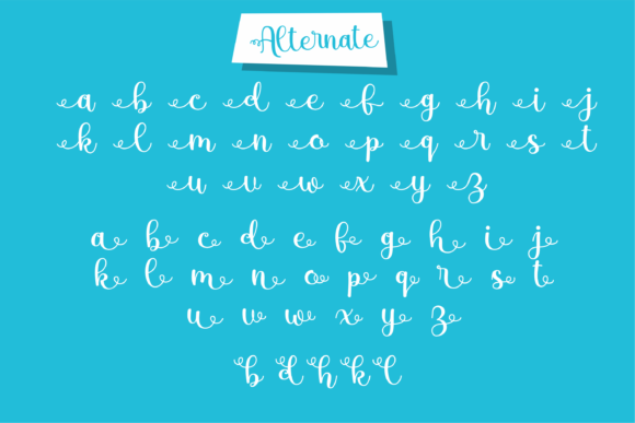 Mbak Endang Font PNG with transparent background - Preview 5