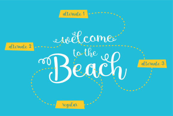 Mbak Endang Font PNG with transparent background - Preview 6