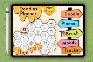 MiniBundle Planner Brush Stamp Procreate Graphic by N Nakorn Creative ...