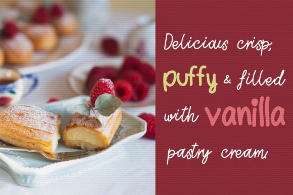Pansy and Rosemary Duo Font PNG with transparent background - Preview 1