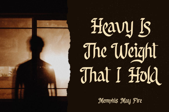 Reclaim Glory Font PNG with transparent background - Preview 4