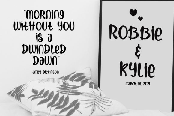 Rick & Brother Font PNG with transparent background - Preview 1