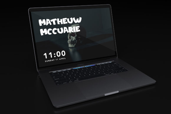 Scoldead Font PNG with transparent background - Preview 3
