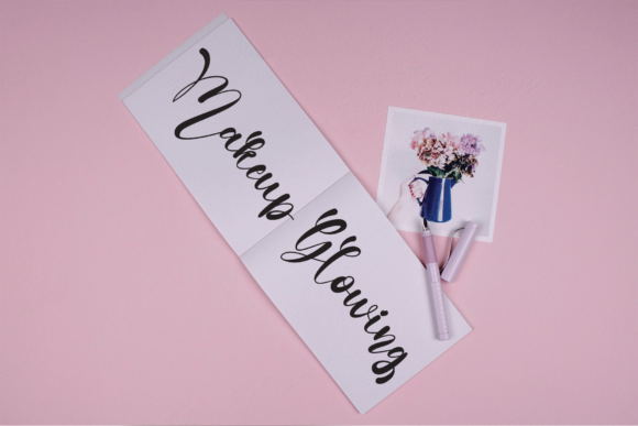 Shimmering Font PNG with transparent background - Preview 2