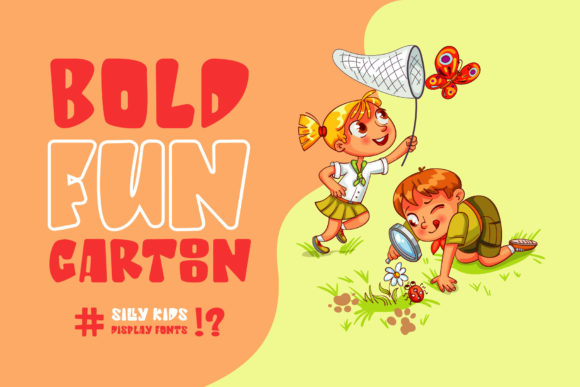Silly Kids Font PNG with transparent background - Preview 3