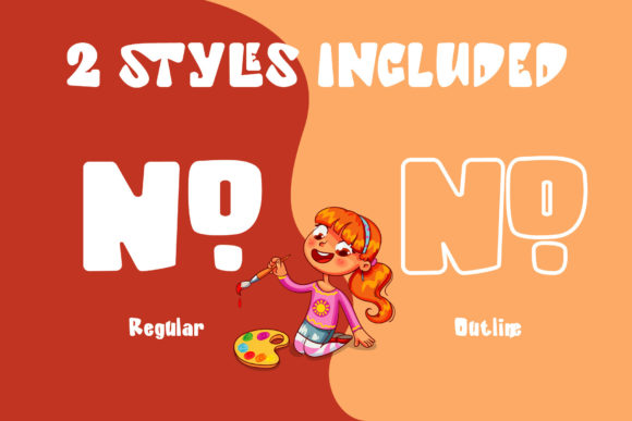 Silly Kids Font PNG with transparent background - Preview 6