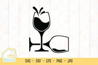 2 Wine Glass Lover Svg Graphic by VeczPNGHouse  Creative Fabrica