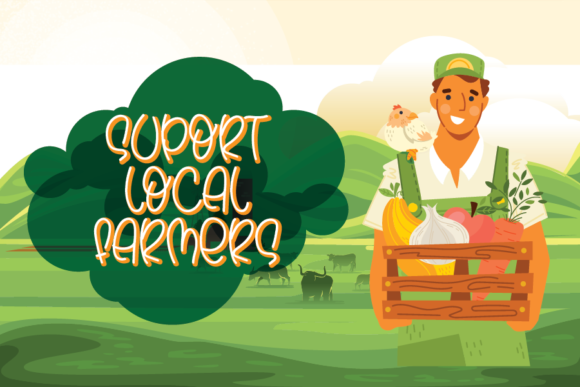Bonipe Farming Font - Preview 2