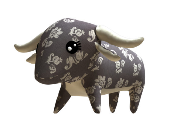 Bull Plush Pattern + Resizing