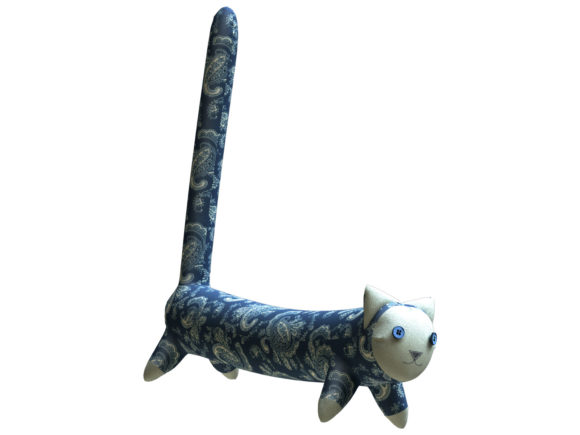 Cat Draft Stopper Plush Pattern