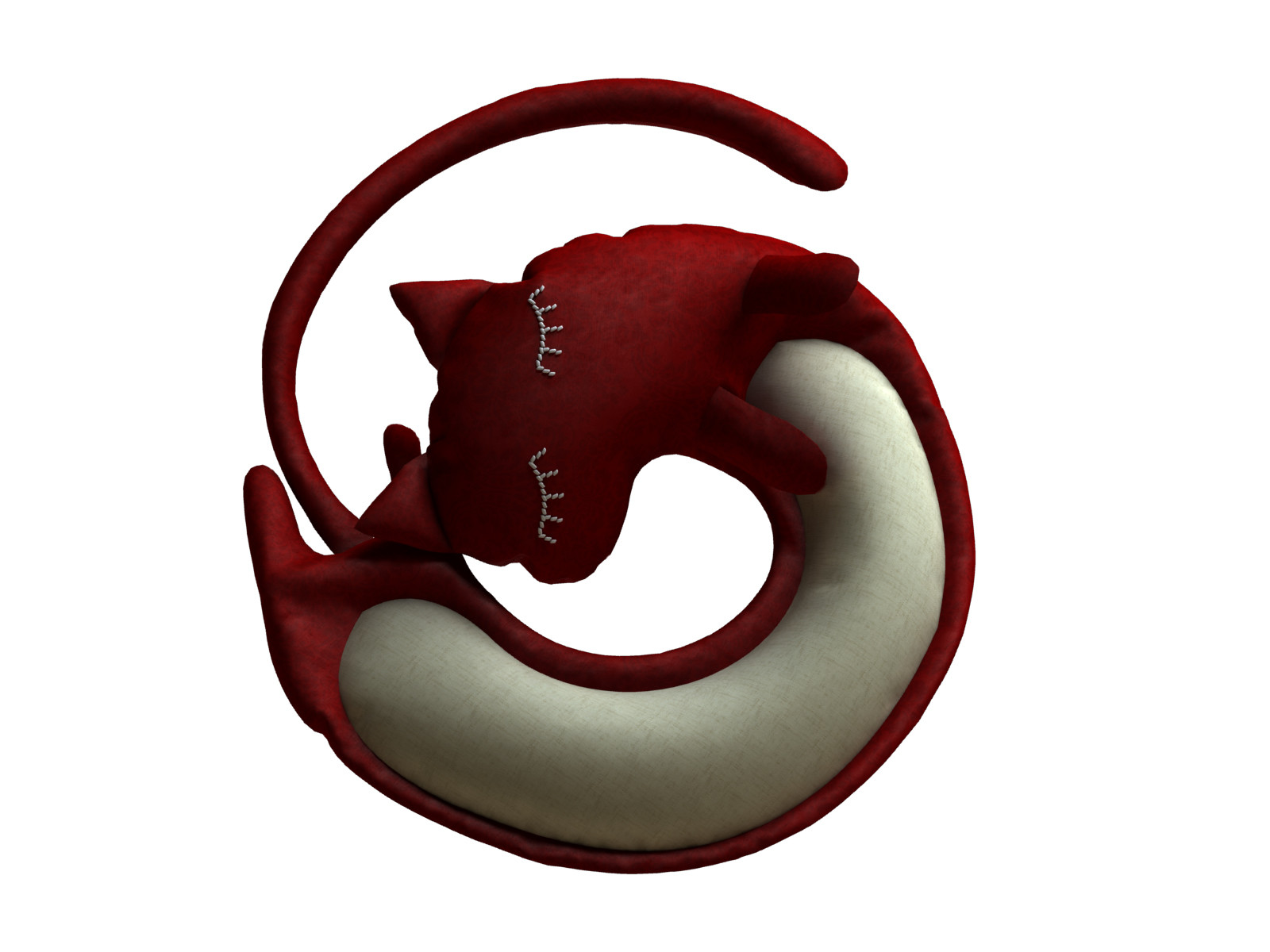 Cat Plush Pattern + Resizing