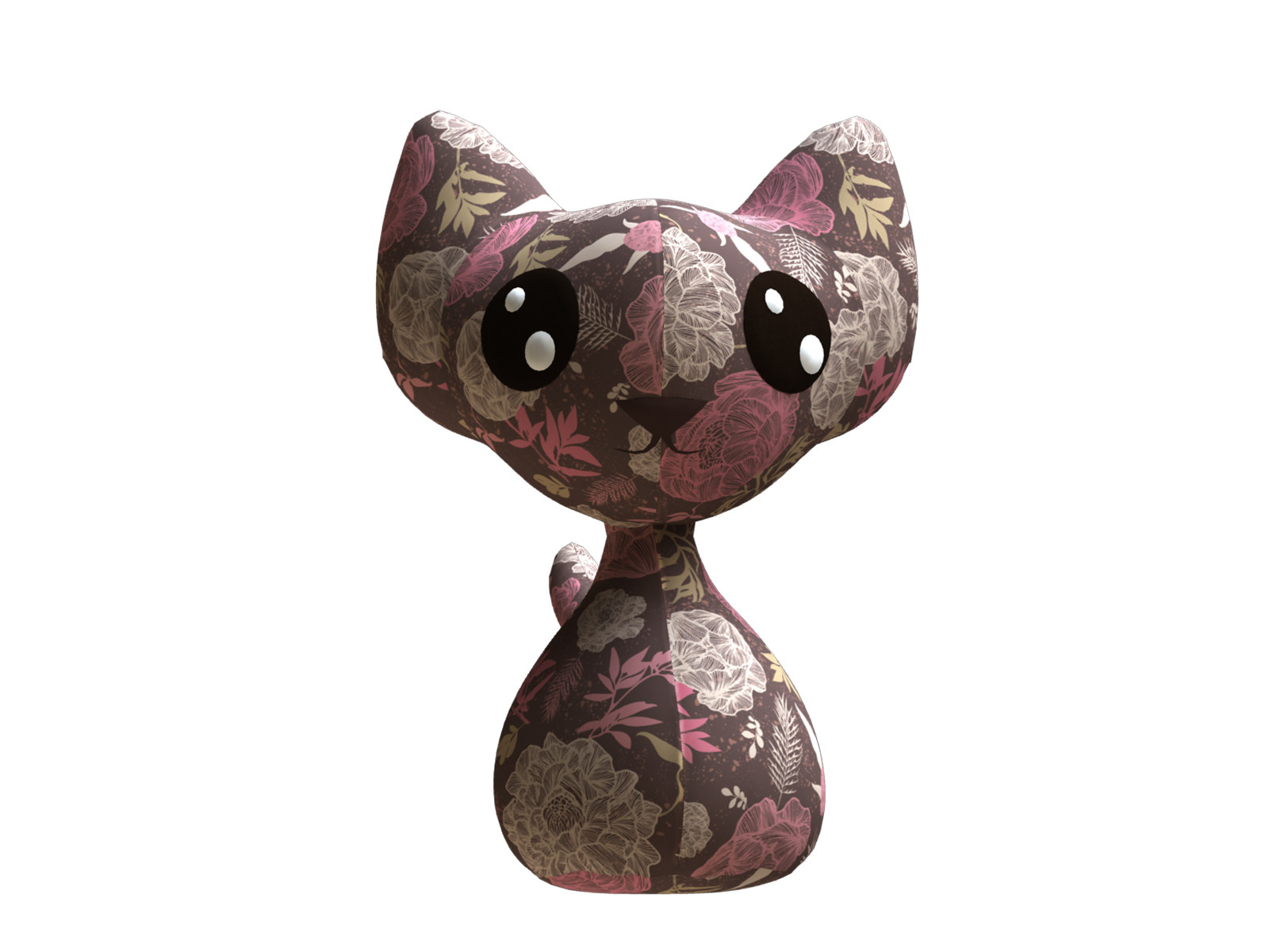 Cat Plush Pattern + Resizing