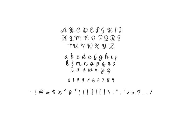 Catvintage Font PNG with transparent background - Preview 6