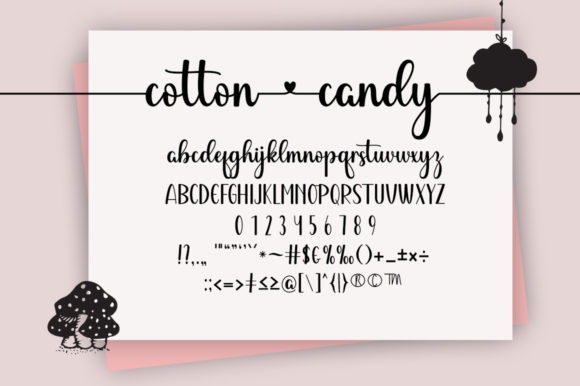 Cotton Candy Font - Preview 1