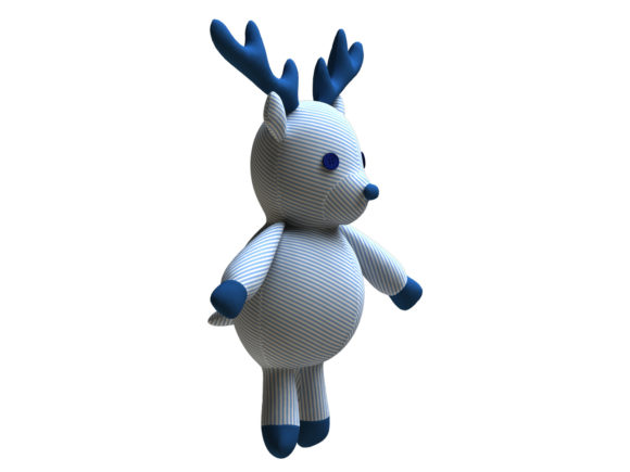Deer Plush Pattern + Resizing