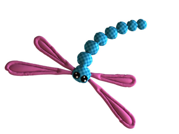 Dragonfly Plush Pattern + Resizing