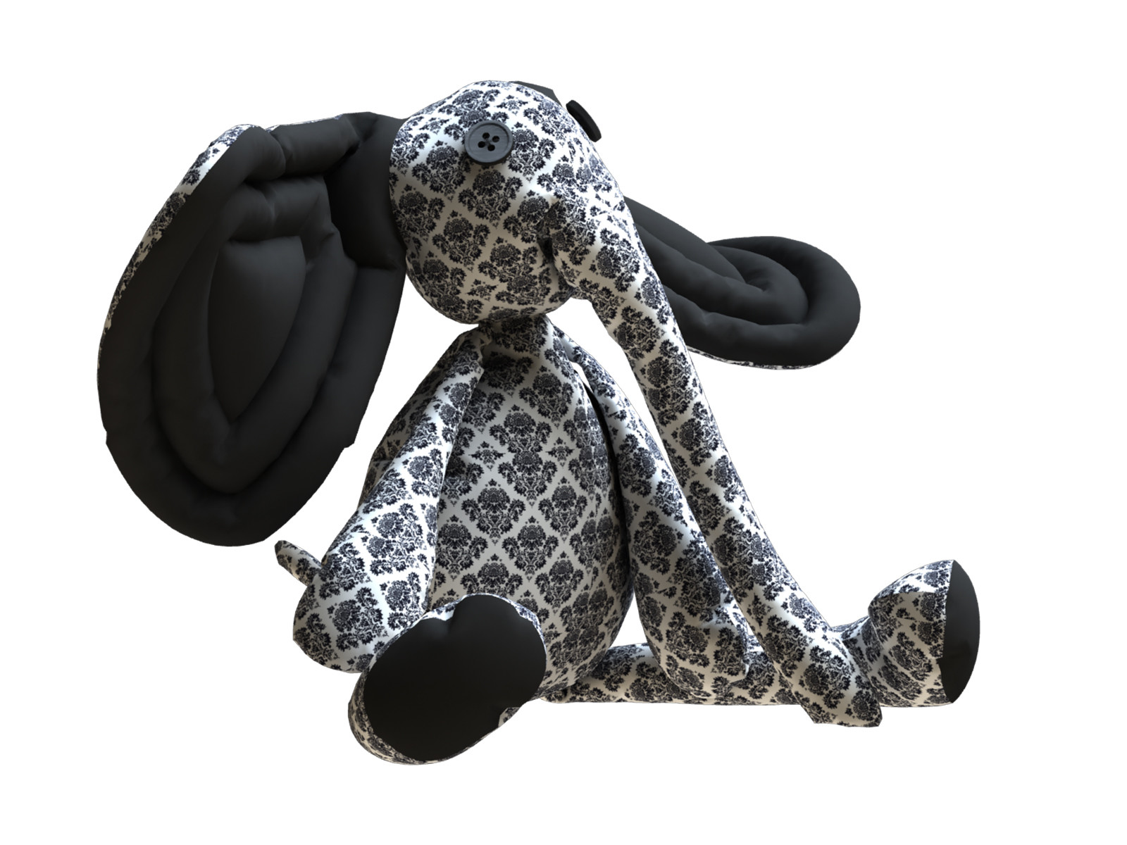 Elephant Plush Pattern + Resizing