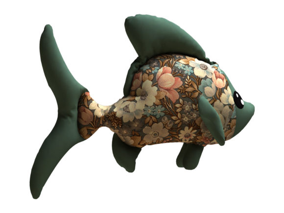 Fish Plush Pattern + Resizing
