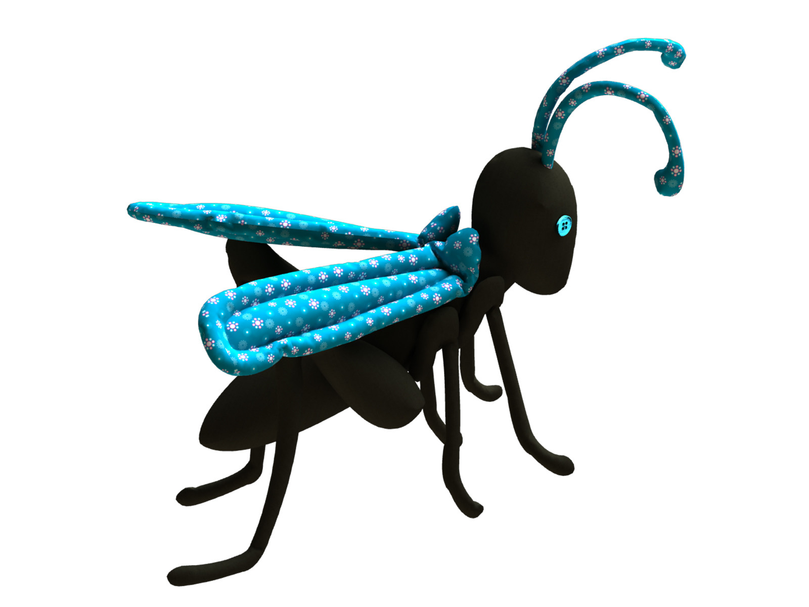 Grasshopper Plush Pattern + Resizing