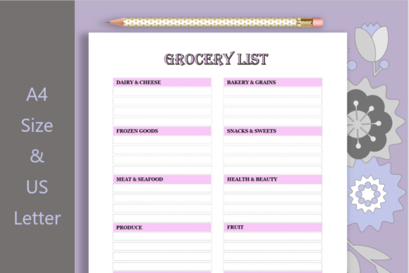 Grocery List, Grocery List Printable