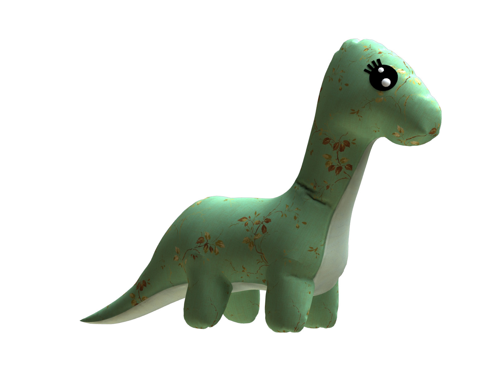 Iguanodon Plush Pattern + Resizing