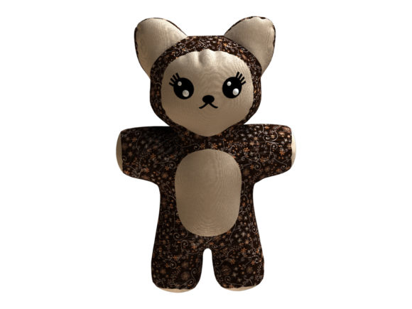 Kitten Plush Pattern + Resizing