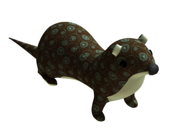 Otter Plush Pattern + Resizing
