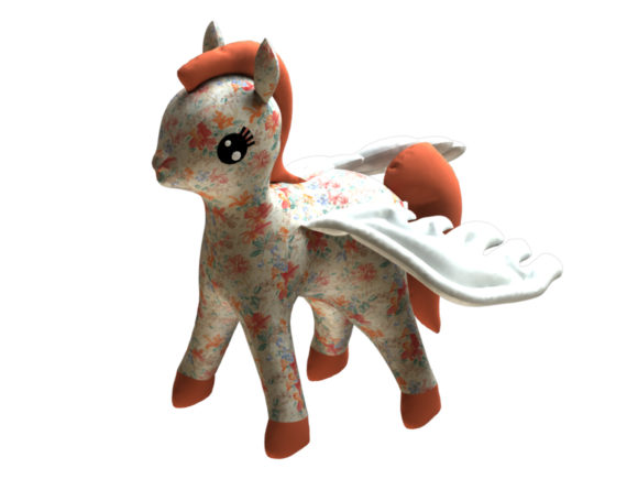 Pegasus Plush Pattern + Resizing