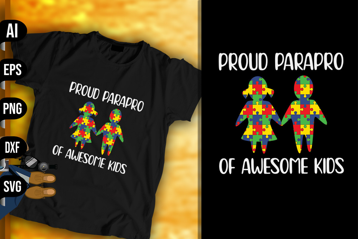 Proud Parapro of Awesome Kids Graphic by vecstockdesign · Creative Fabrica