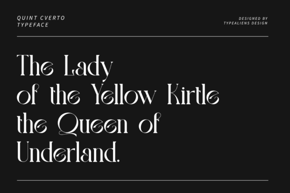Quint Cverto Font PNG with transparent background - Preview 2