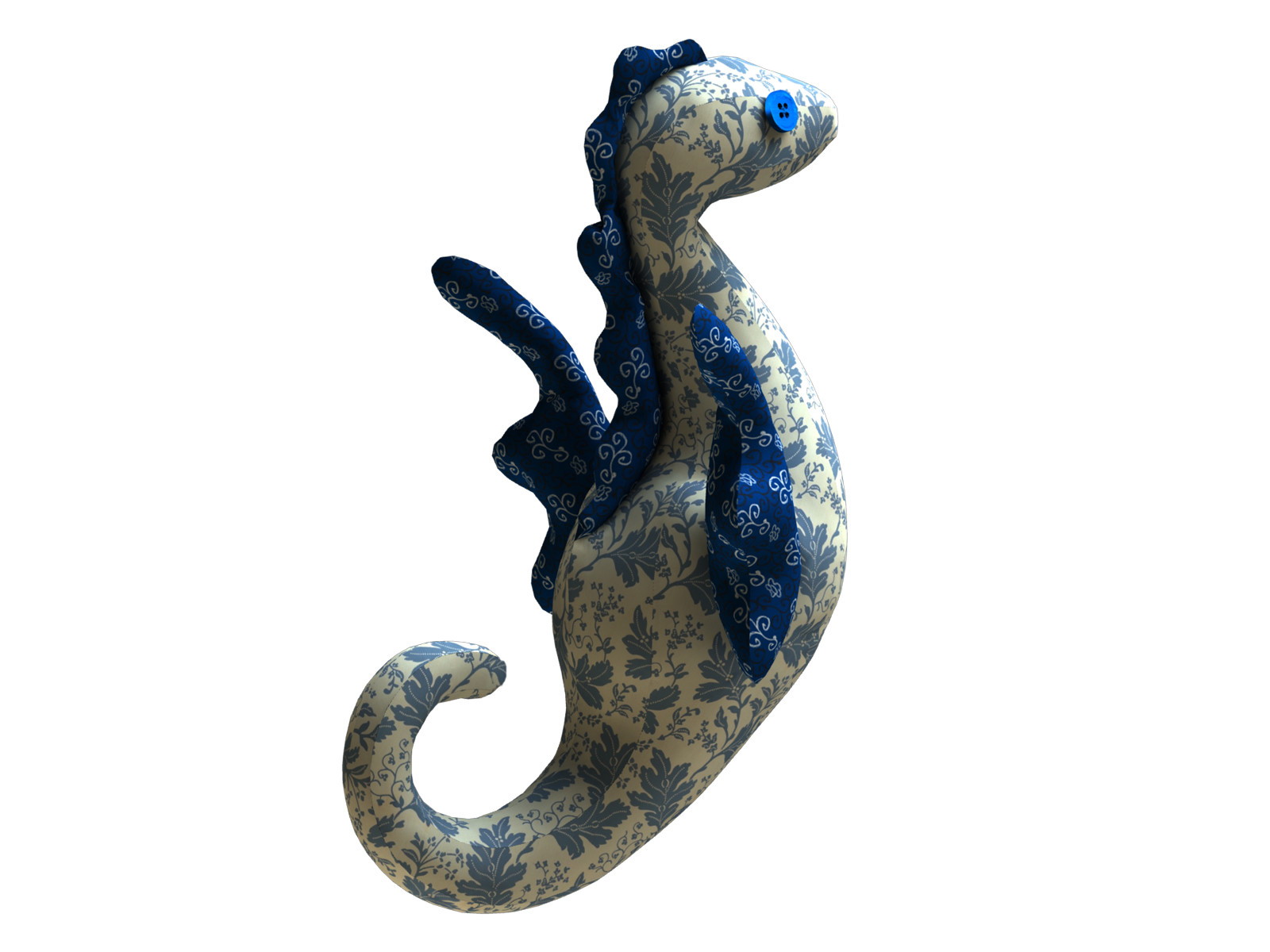 Sea Horse Plush Pattern + Resizing