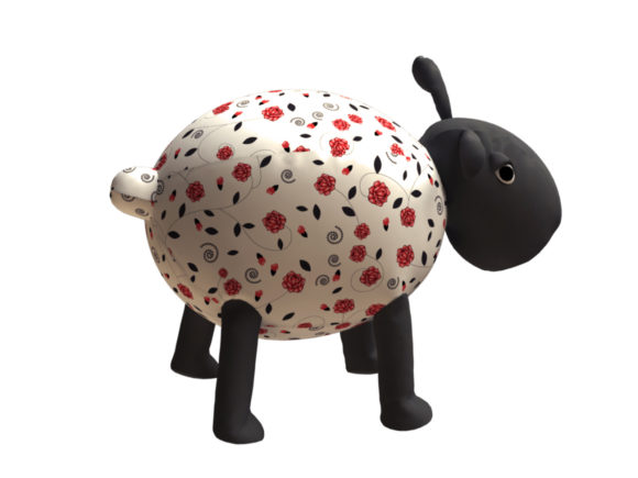 Sheep Plush Pattern + Resizing