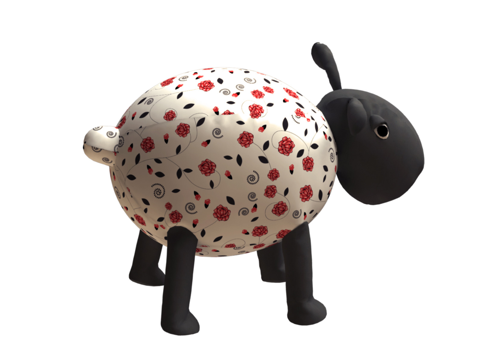 Sheep Plush Pattern + Resizing