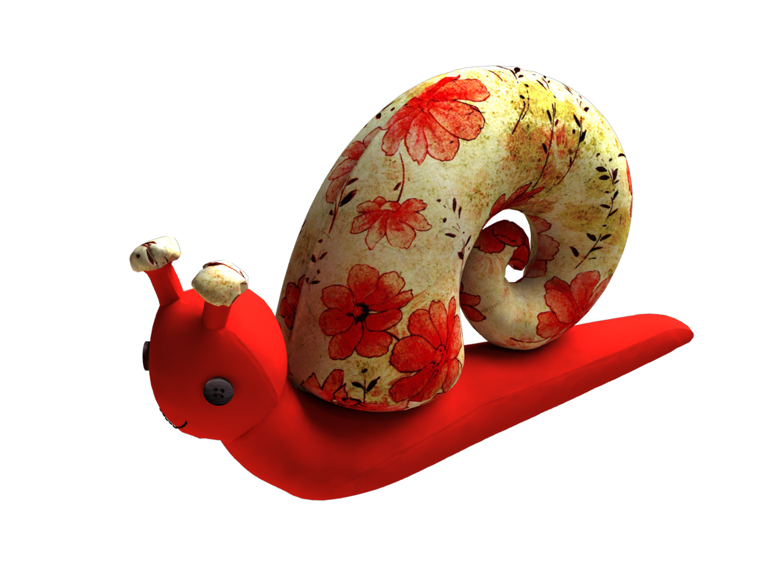 Snail Plush Pattern + Resizing