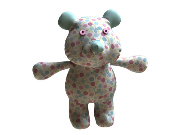 Teddy Bear Plush Pattern + Resizing