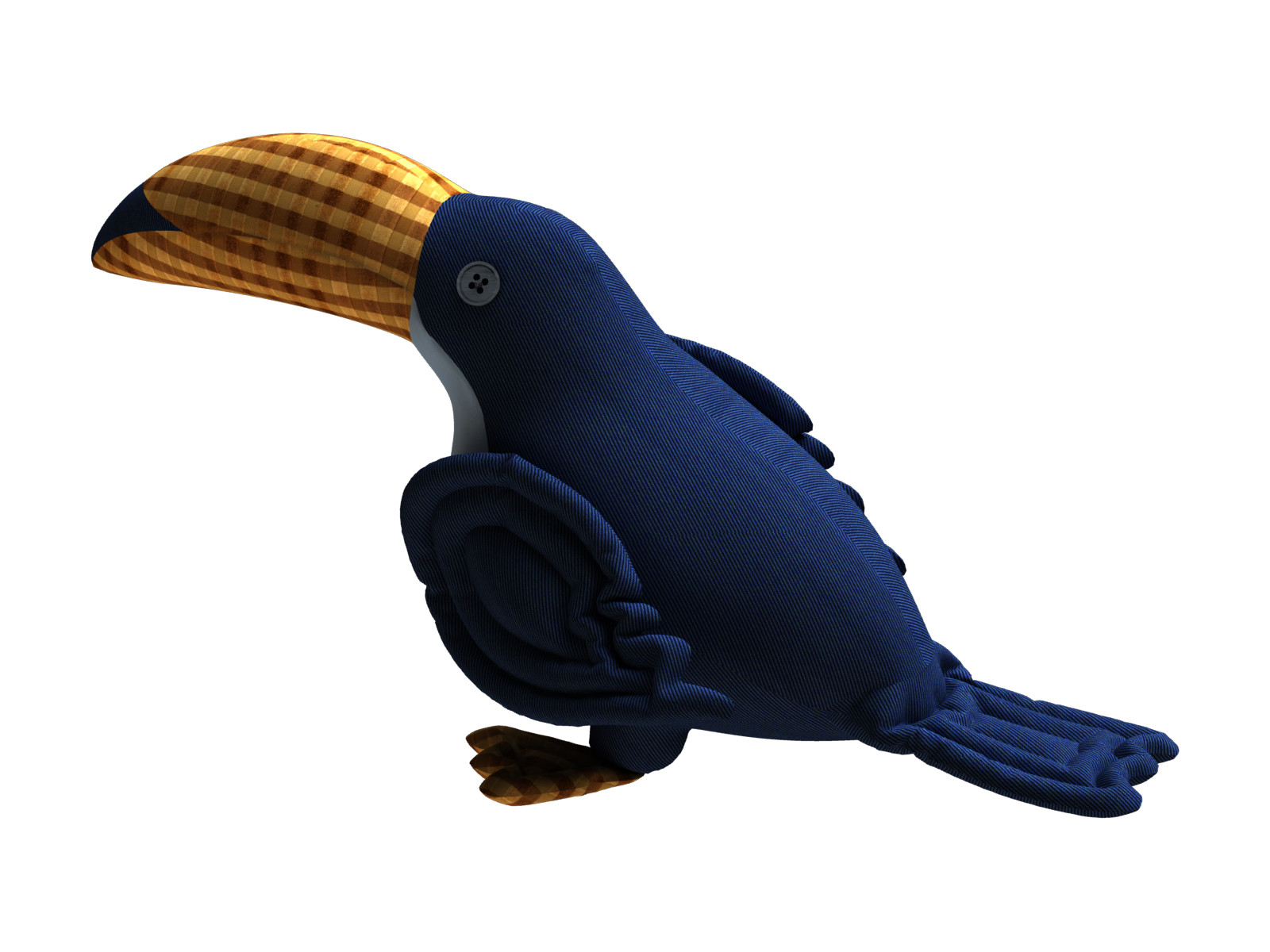 Toucan Plush Pattern + Resizing
