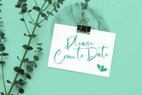 Cholasette Script Font - Preview 5