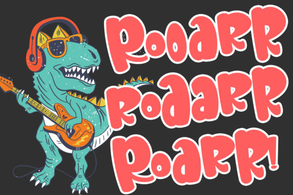 Dino Play Font - Preview 1