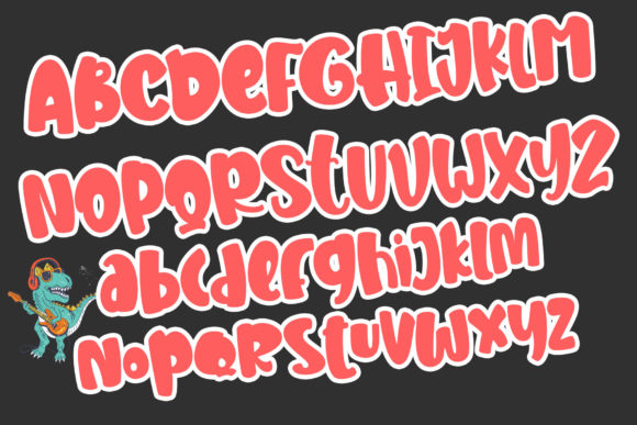 Dino Play Font - Preview 4
