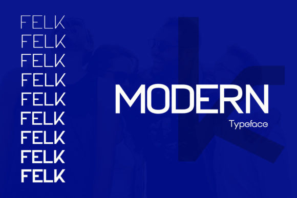 Felk Font PNG with transparent background - Preview 1