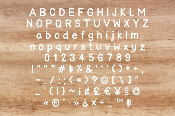 Gnormal Font - Preview 1