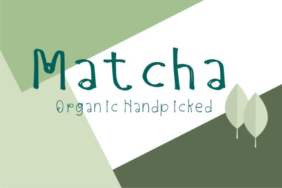 Green Tea Font - Preview 2