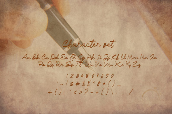 Planner Lining Font PNG with transparent background - Preview 4